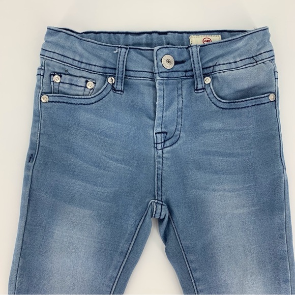 ag Adriano Goldschmied Kids Infant Blue Jeans with Adjustable Waist, 18M - Picture 4 of 16